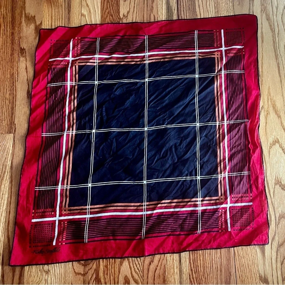 Fisba Stoffels Vintage Square Scarf - 26x26